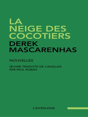 cover image of La neige des cocotiers
